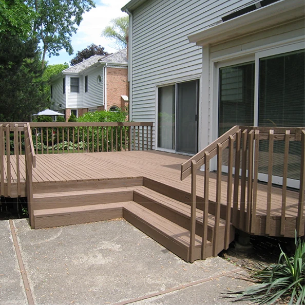 Deck Fence Painting